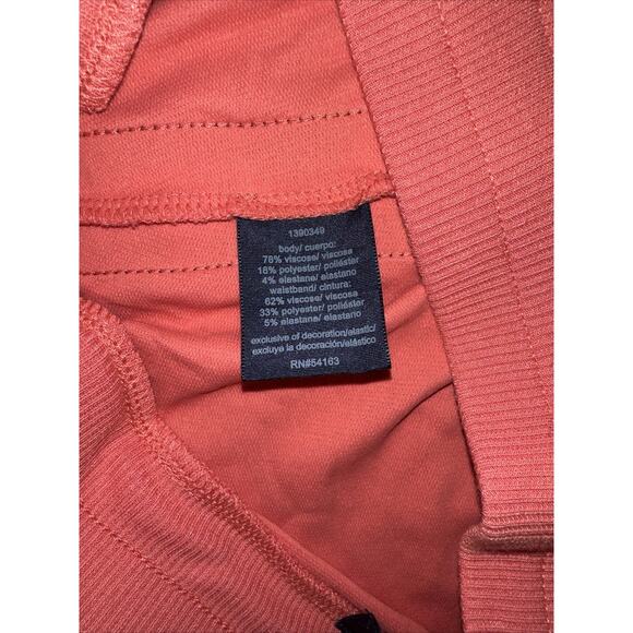 Tommy Hilfiger Women's M Coral Pink Midi Pencil Skirt With Side Stripes - Picture 3 of 4